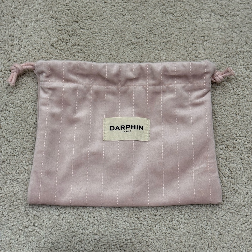 Darphin Pink Drawstring Bag